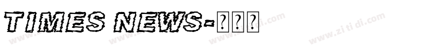 times news字体转换